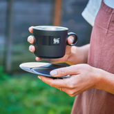 THE DAYBREAK CAPPUCCINO CUP & STILLNESS SAUCER
